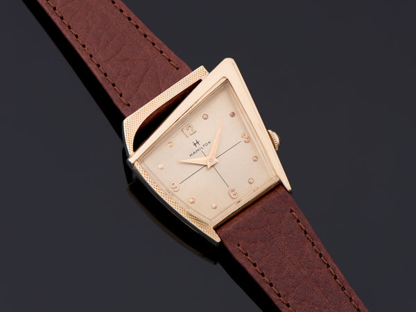 Hamilton Flight II Asymmetric Watch Champagne Dial