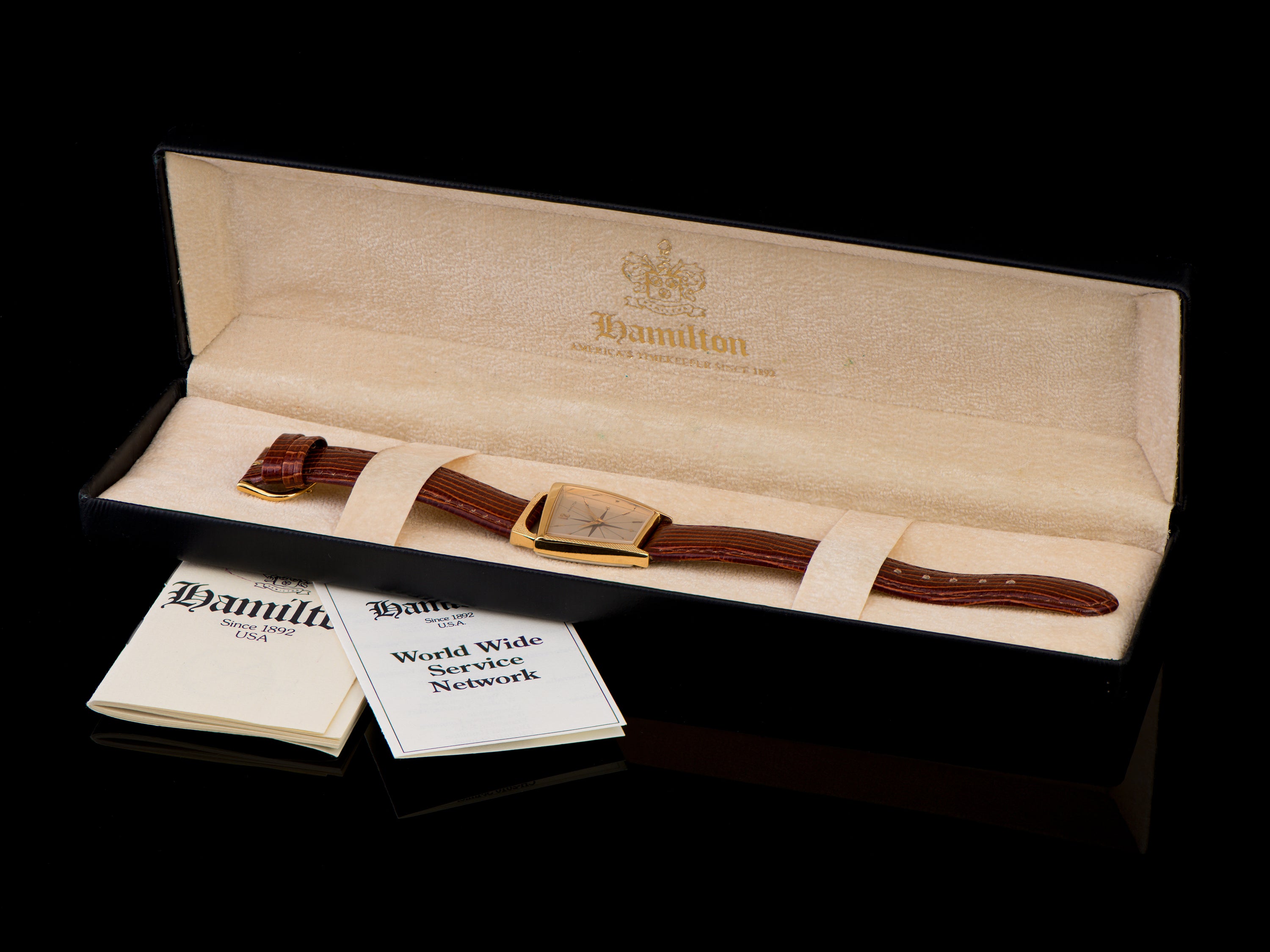 Hamilton Flight II Reissue Watch with Flight I Dial & Original Box 623