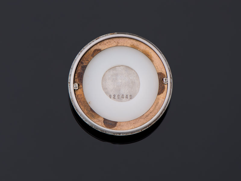 Hamilton Huguenin Electric Landeron 4750 Inner Watch Case Back 