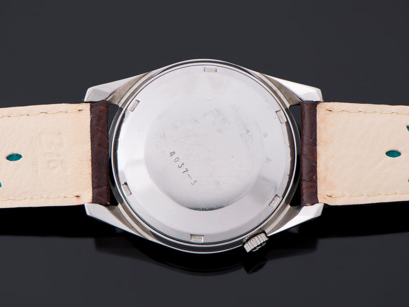 Hamilton Huguenin Electric Landeron 4750 Stainless Steel Watch Case Back