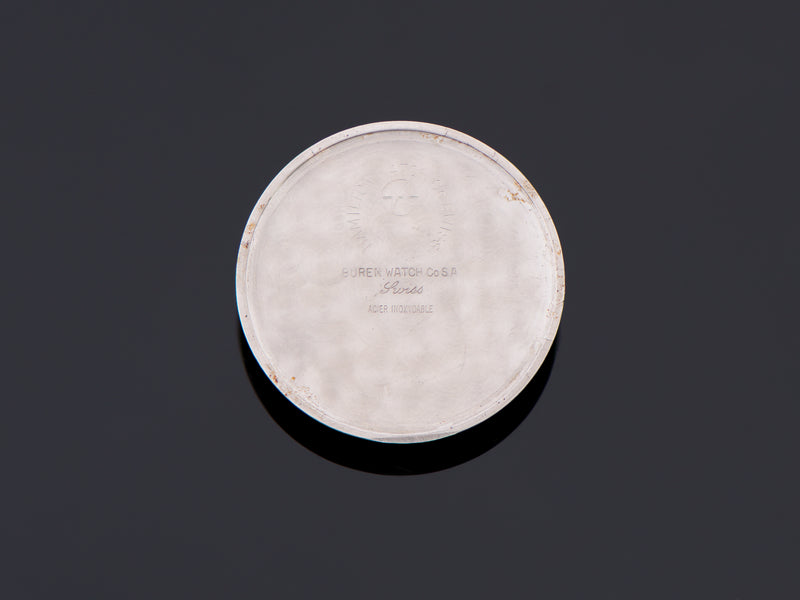 Hamilton Intra-Matic Inner Watch Stainless Steel Case Back