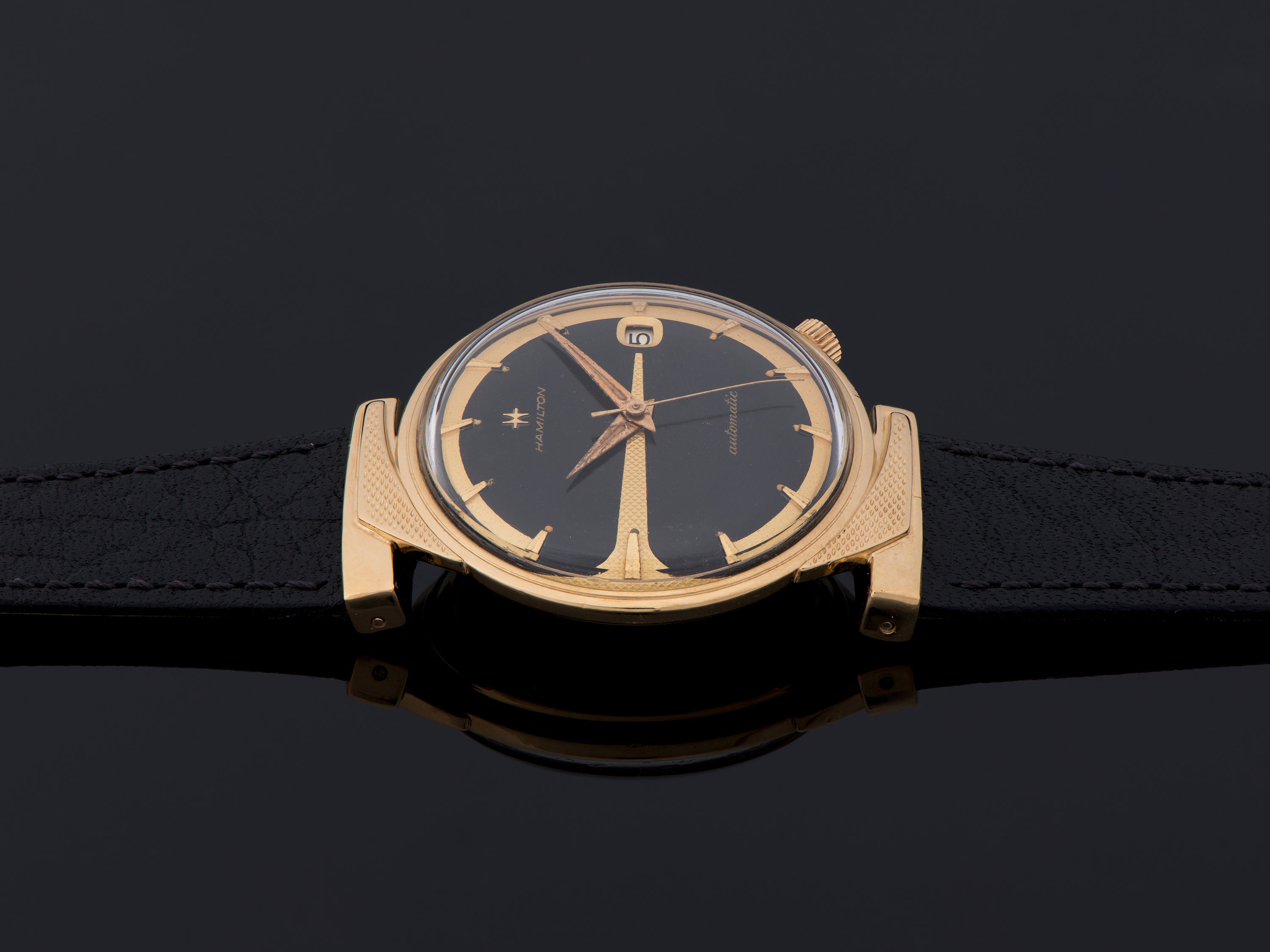 Hamilton K-475 Asymmetric Automatic Watch Hamilton K-475 Asymmetric Automatic Watch