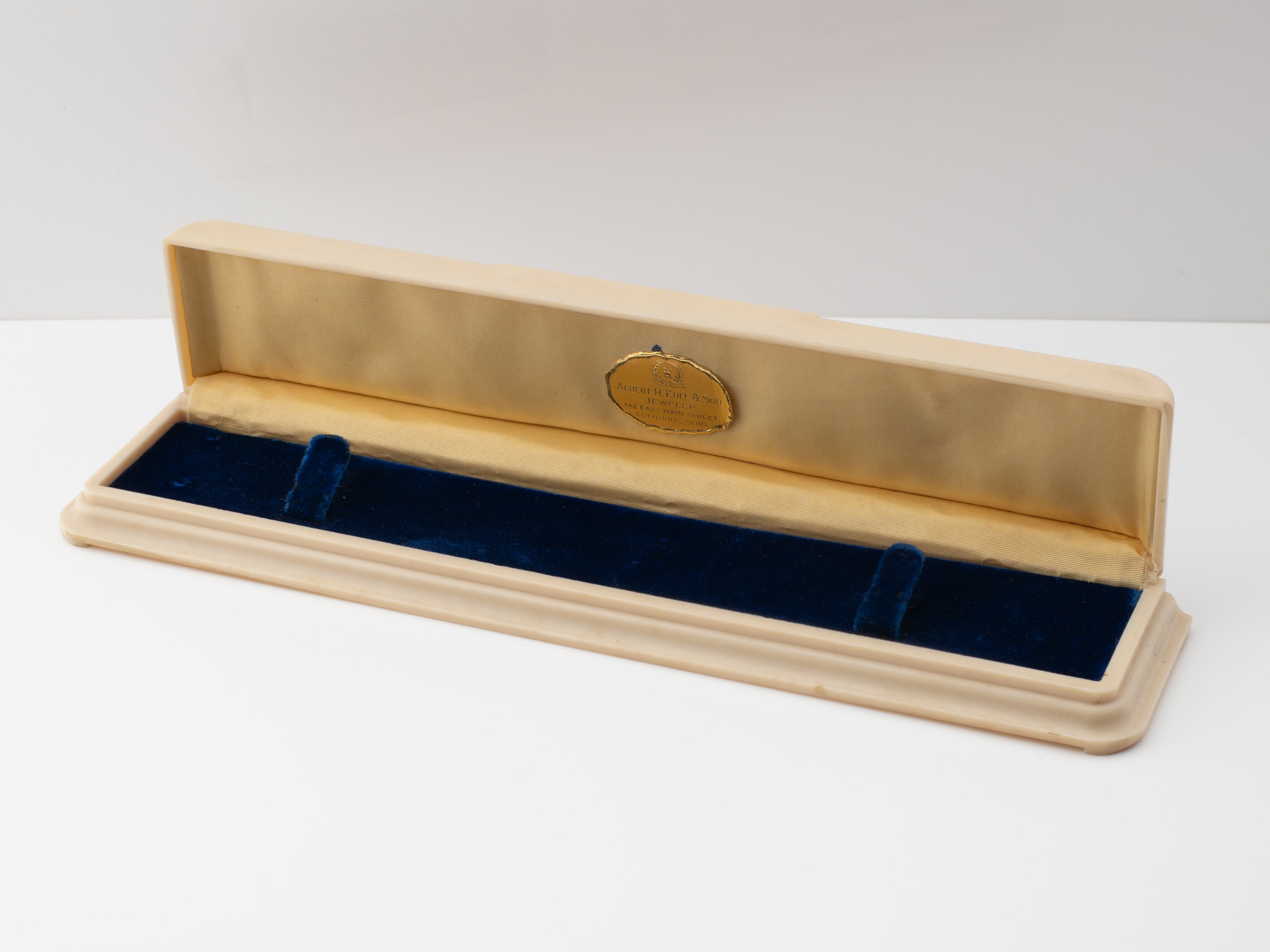 Hamilton Long Flat Celluloid Box Circa 1930s to 40s
