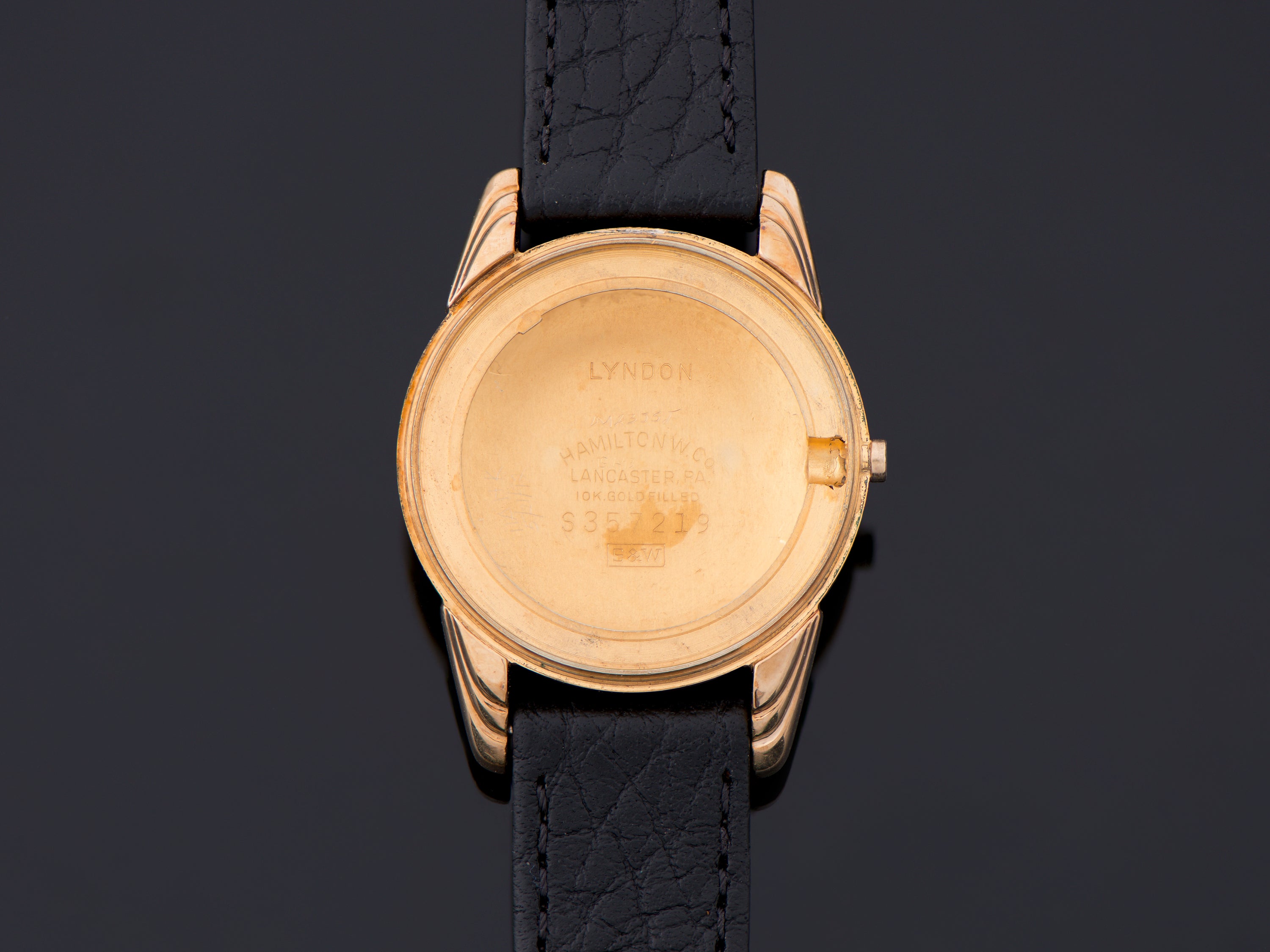 Hamilton Lyndon 10K Gold Filled Watch