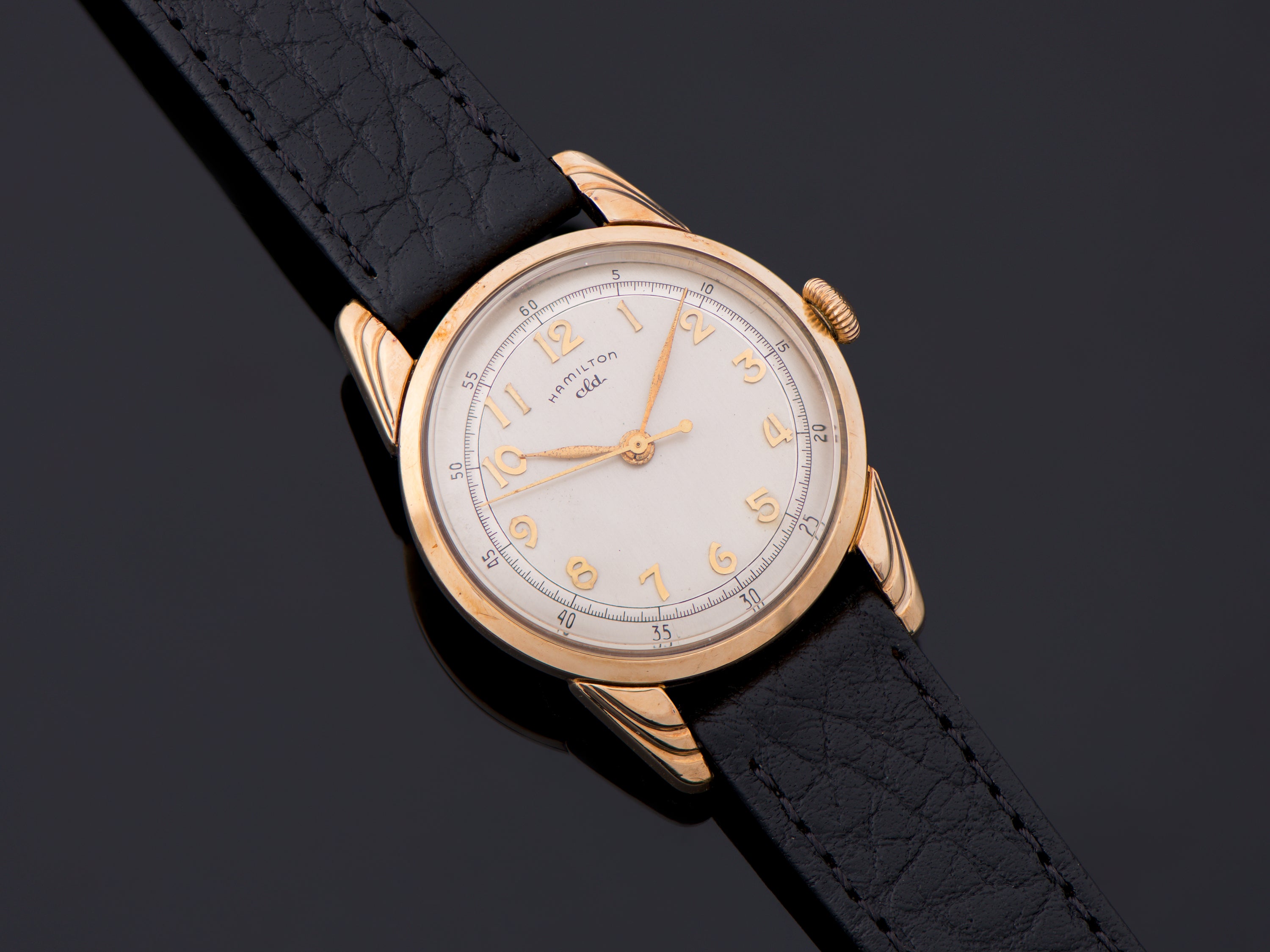 Hamilton Lyndon 10K Gold Filled Watch