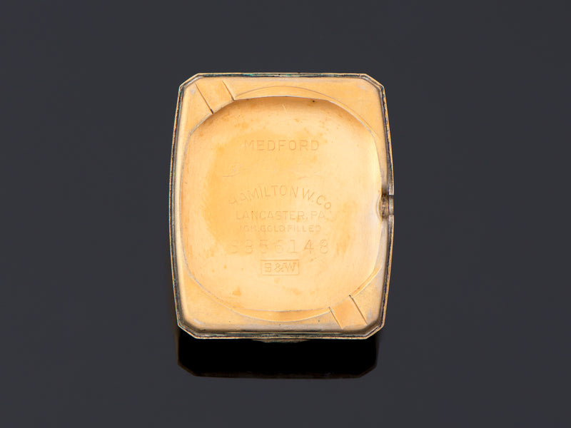 Hamilton Medford Inner Watch Case Back Circa 1952