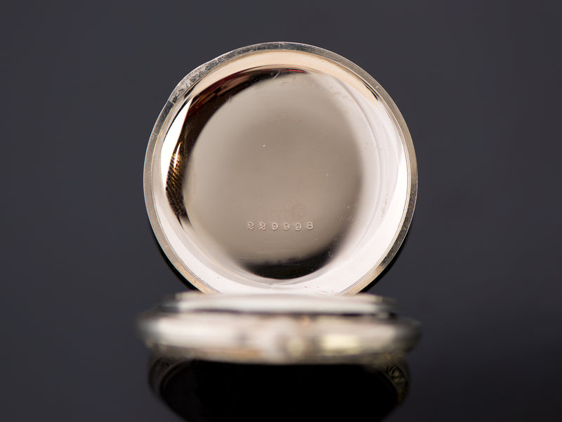 Hamilton Model 900 White Gold Filled Pocket Inner Watch Dust Cover
