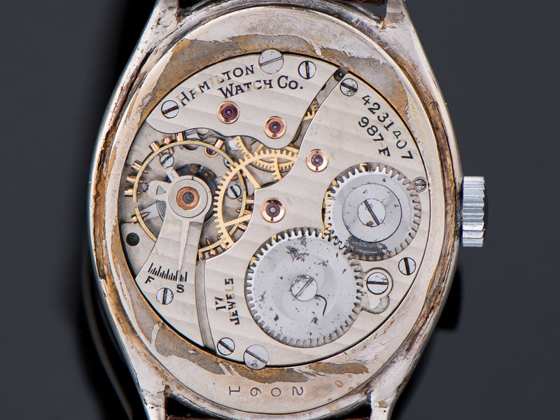 Hamilton Oval 987 F Watch Movement