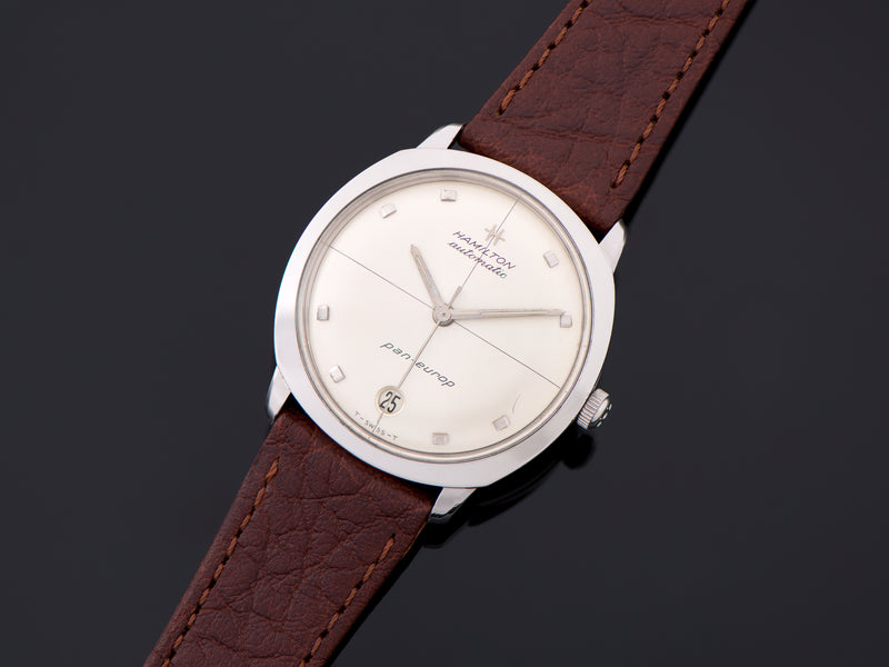 Hamilton Pan Europ Dateline A-579 Automatic Watch Circa 1964