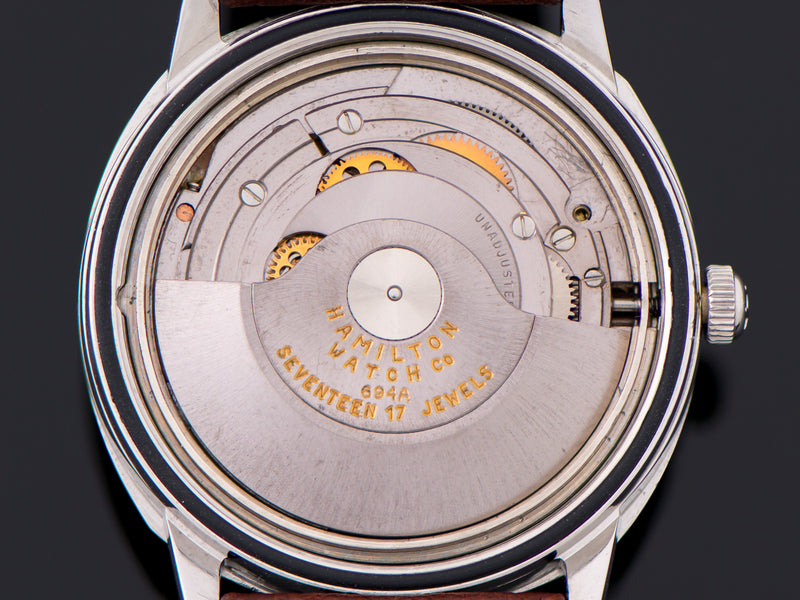 Hamilton Pan Europ Dateline A-579 Automatic Watch Movement