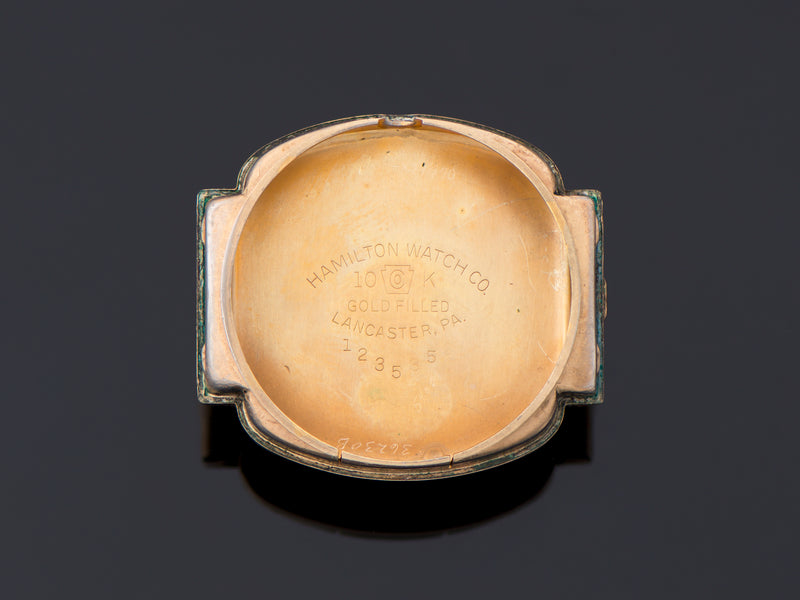 Hamilton Reagan Inner Watch Case Back Circa 1937
