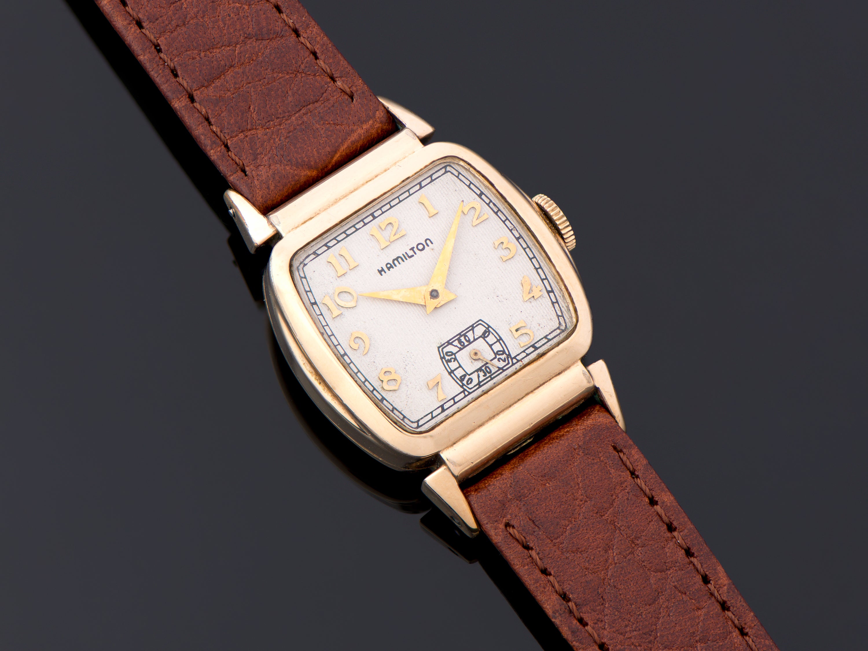 Hamilton ブロードウェイ　腕時計 本体　ジャンク Hamilton Reagan Watch Circa 1937
