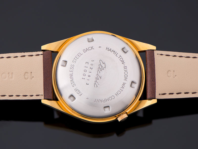 Hamilton-Ricoh Electric 555E Watch Case Back