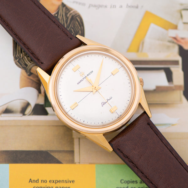 オ*ん様 【ジャンク品】 HAMILTON-RICOH Electric エレク Hamilton-Ricoh Electric 555E Watch