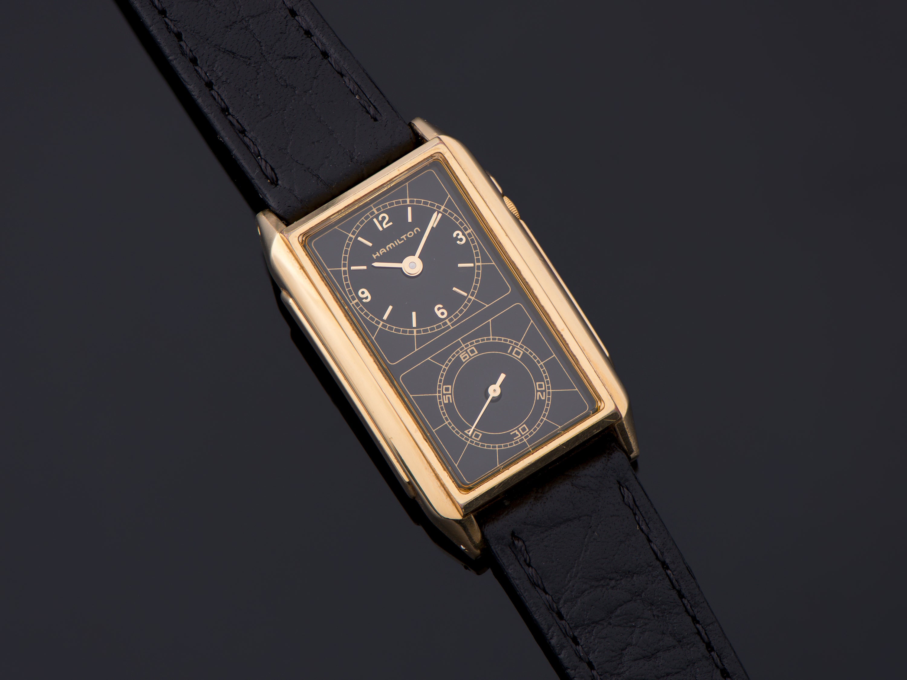 Hamilton Seckron Quartz Reissue Watch