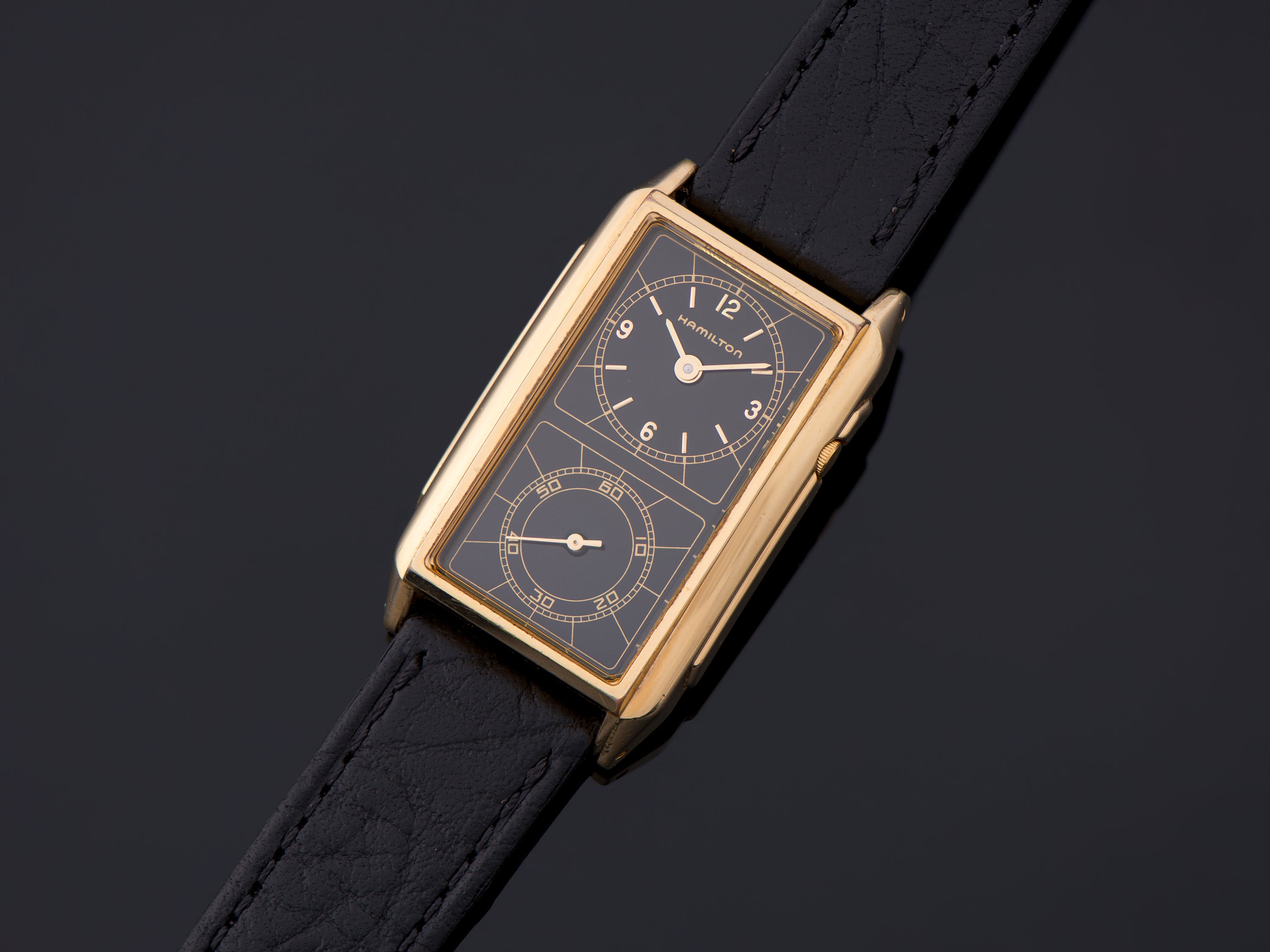 Hamilton Seckron Quartz Reissue Watch