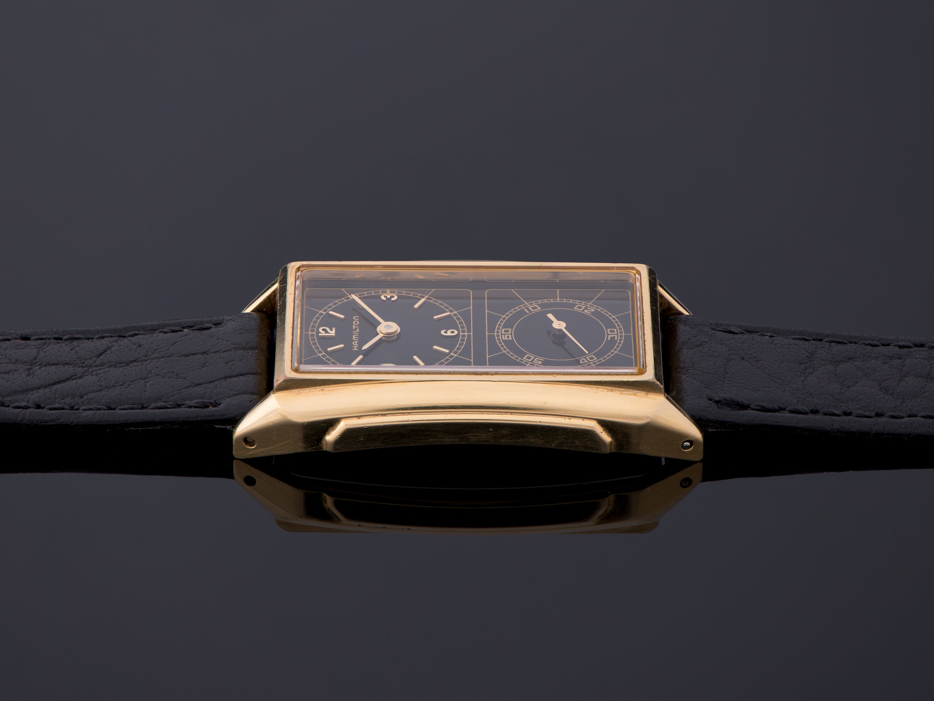 Hamilton Seckron Quartz Reissue Watch