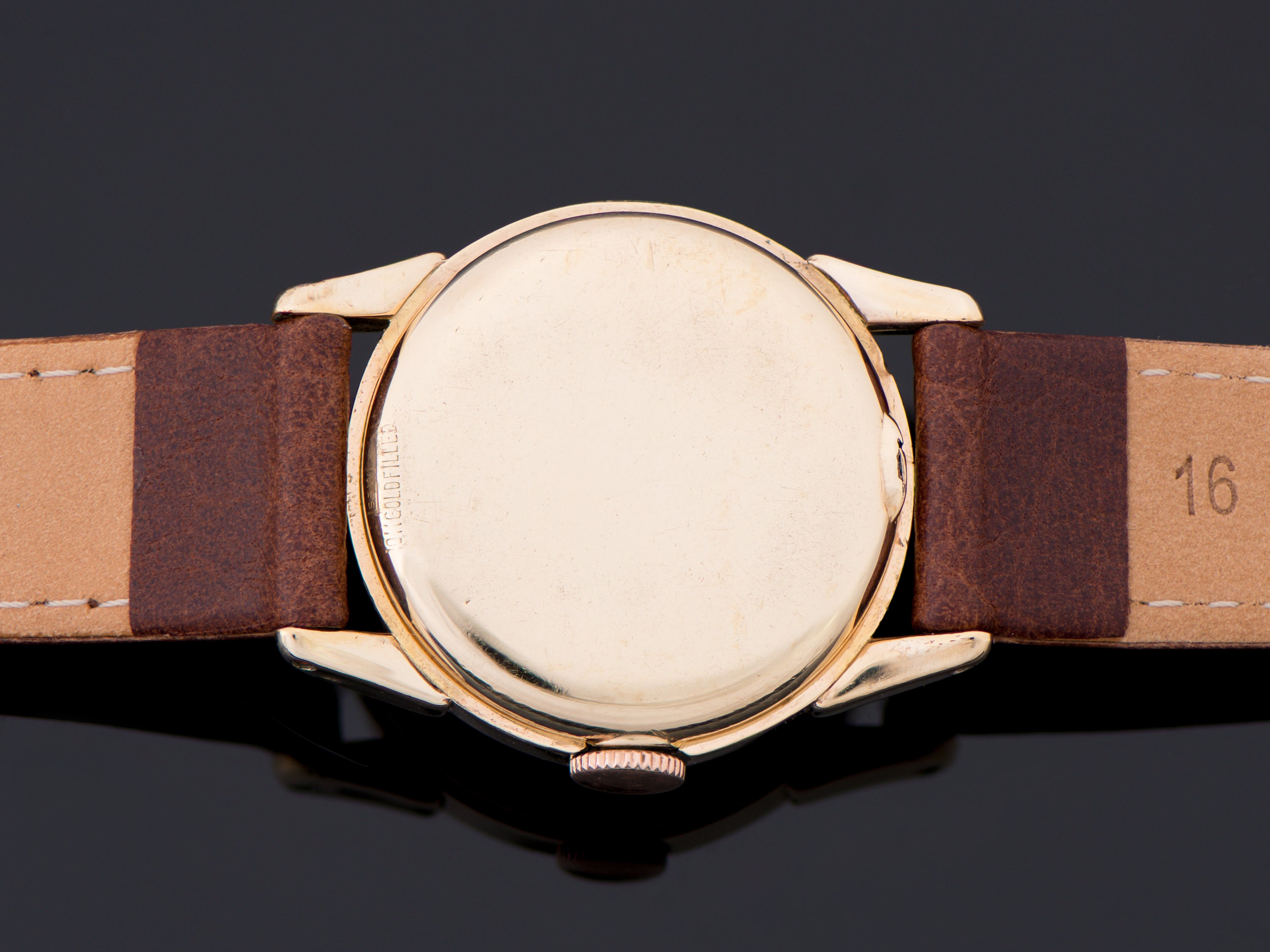 Hamilton Sentinel Hacking 10K Gold Filled Watch