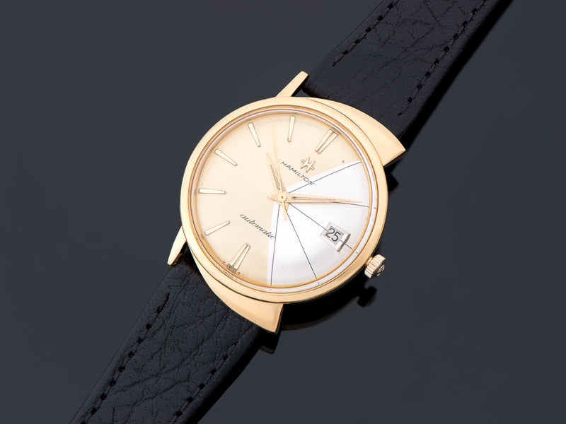 Hamilton "Sharkfin" 64109-4 European Automatic Watch With Date
