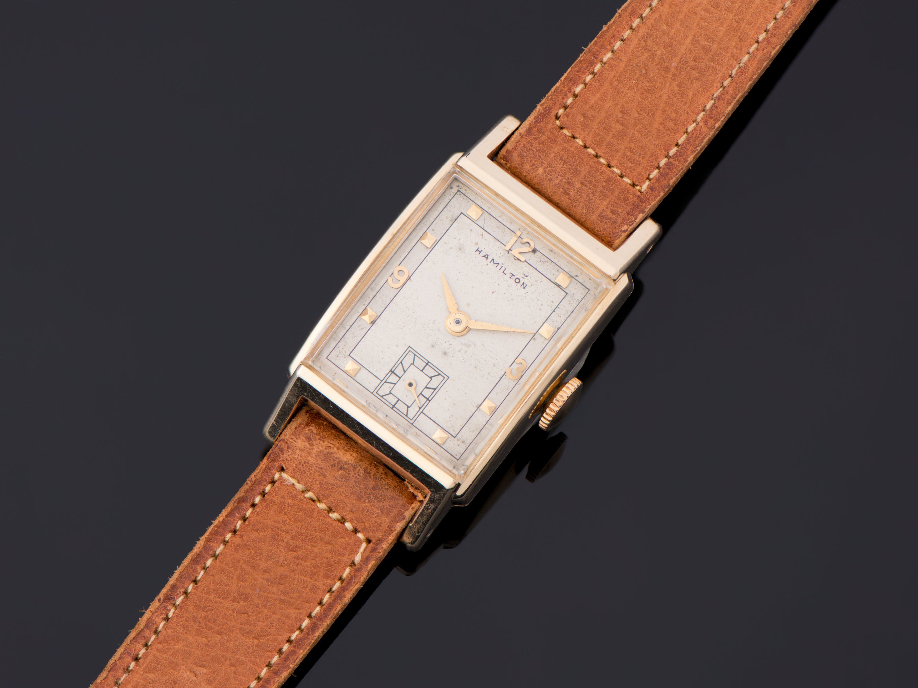 Hamilton Sherwood 14K Gold Filled Watch