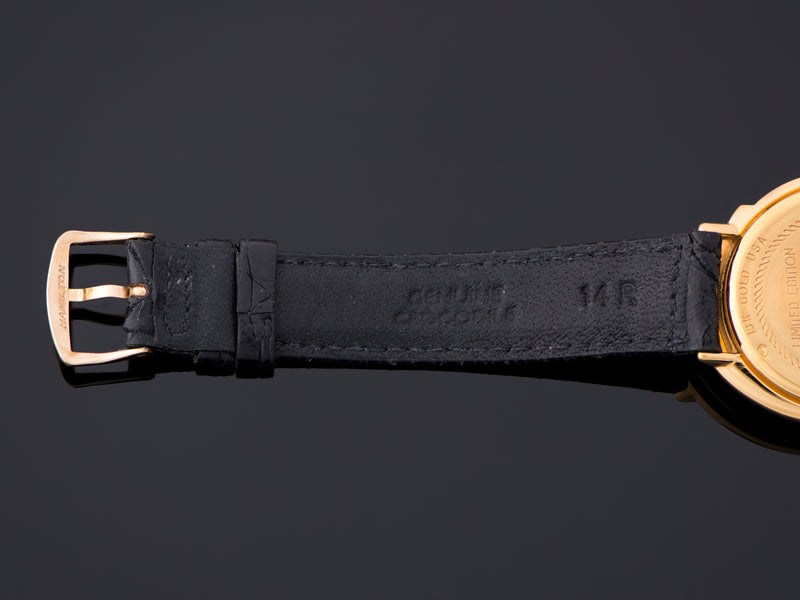 Hamilton Spur 18K Solid Gold Limited Edition Original Reissue Signed Watch Strap and Buckle