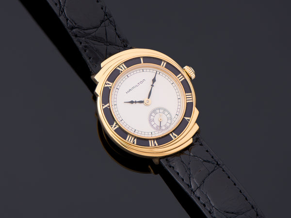 Hamilton Spur 18K Solid Gold Limited Edition Reissue Watch