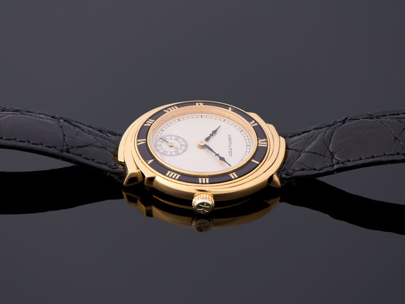 Hamilton Spur 18K Solid Gold Limited Edition Reissue Watch