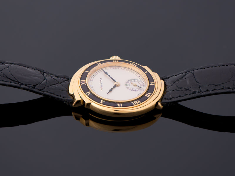 Hamilton Spur 18K Solid Gold Limited Edition Reissue Watch