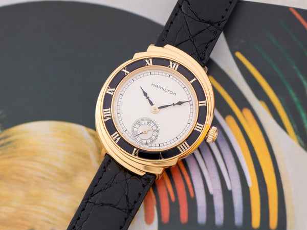 Hamilton Spur 18K Solid Gold Limited Edition Reissue Watch
