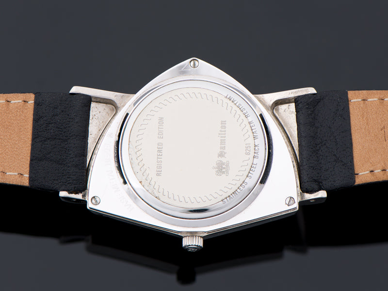 Hamilton Ventura Reissue Rose Dial 6251 Registered Edition Watch Case Back
