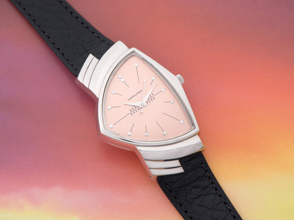 Hamilton Ventura Reissue Rose Dial 6251 Registered Edition Watch