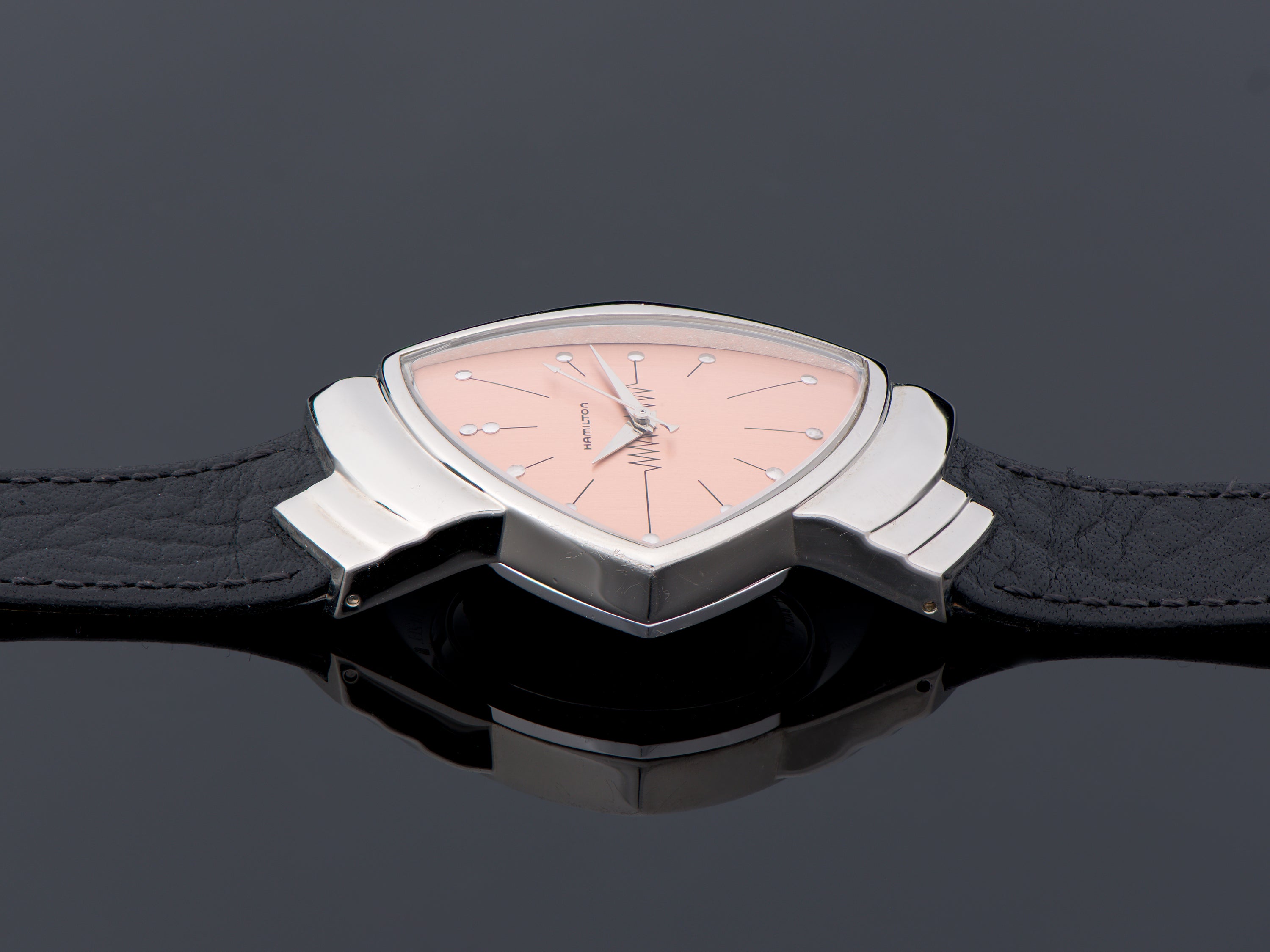 Hamilton Ventura Reissue Rose Dial 6251 Registered Edition Watch