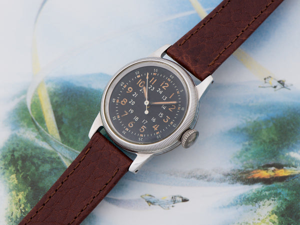 Waltham Vietnam Era Military Hacking A-17 Watch