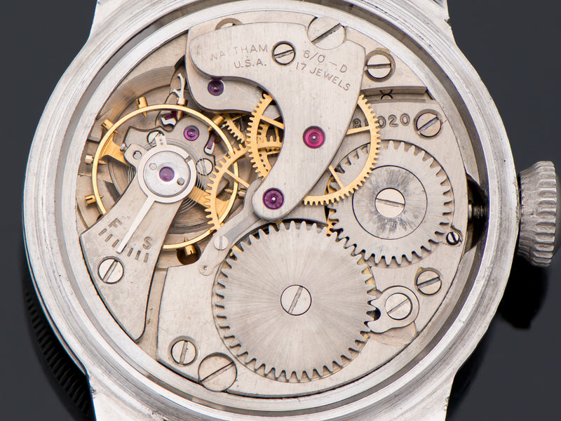Waltham Vietnam Era Military Hacking A-17 Watch Movement