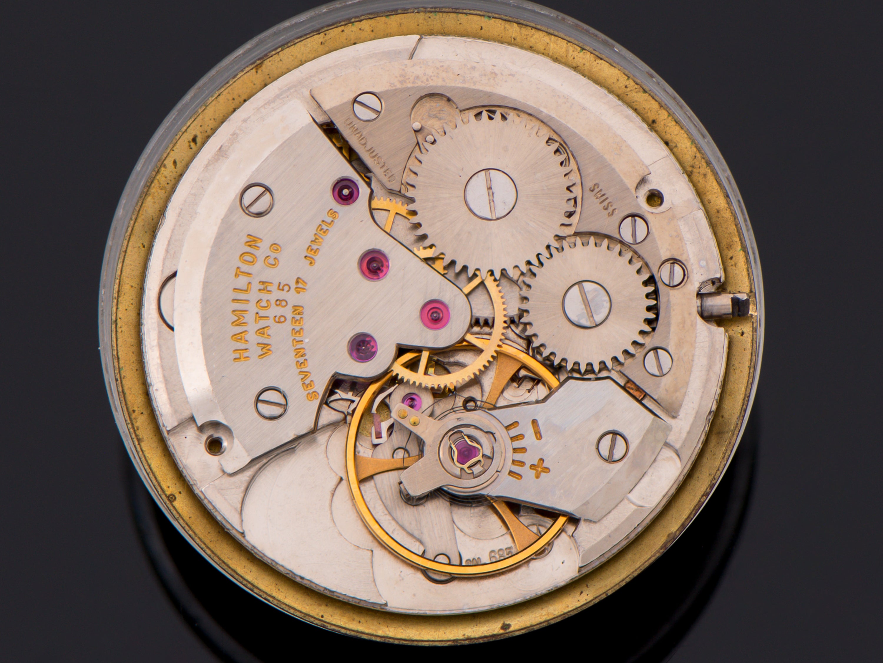 Hamilton Vietnam Era Military Hacking GG-W-113 Watch
