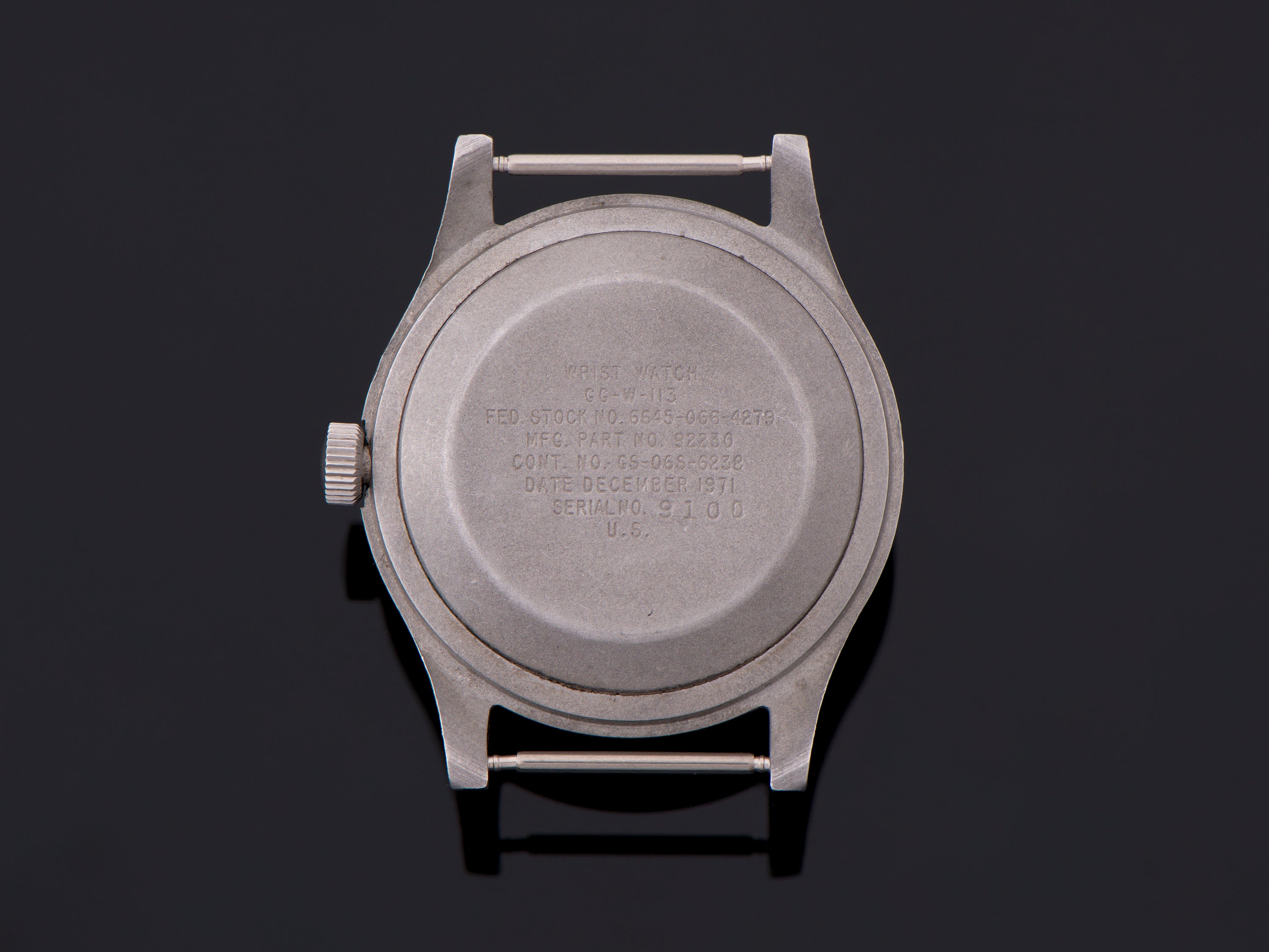 Hamilton Vietnam Era Military Hacking GG-W-113 Watch