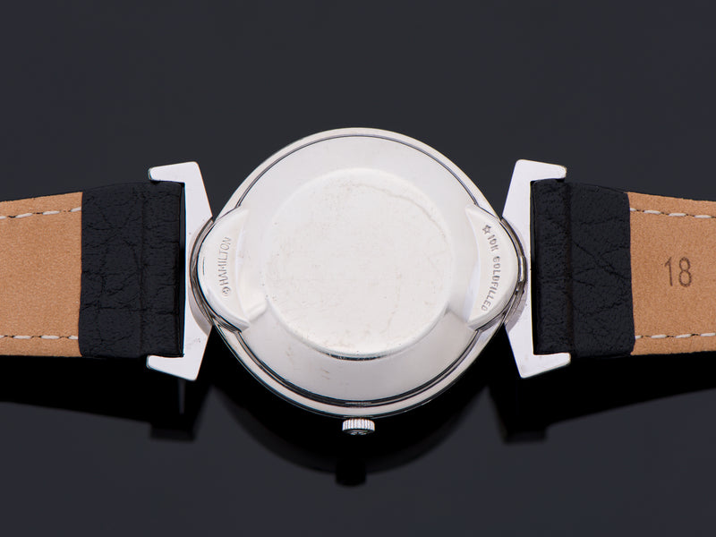 Hamilton Titan III White Gold Filled Electric Watch Case Back
