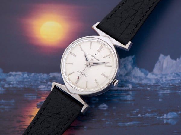 Hamilton Titan III White Gold Filled Electric Watch