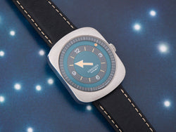 Longines Comet "Mystery Dial" Watch Blue Dial