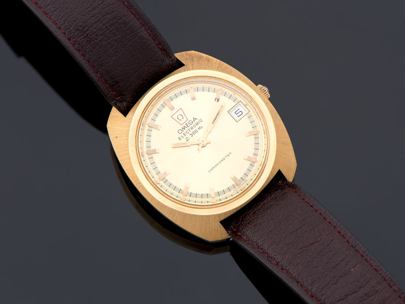 Omega Chronometer f300 Tuning Fork Watch ESA 9162