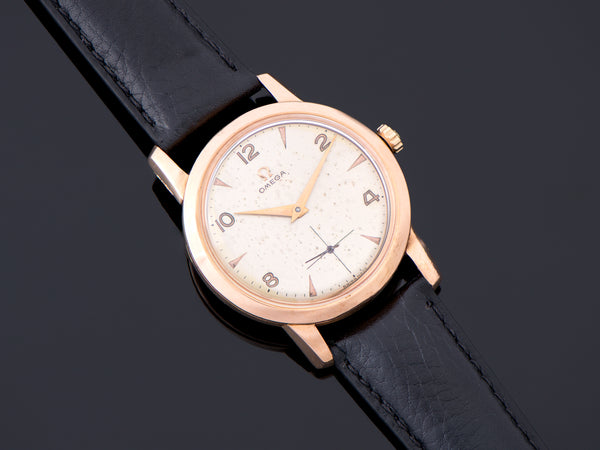 Omega Classic 18K Rose Gold Dress Watch