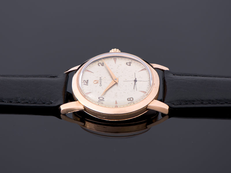 Omega Classic 18K Rose Gold Dress Watch