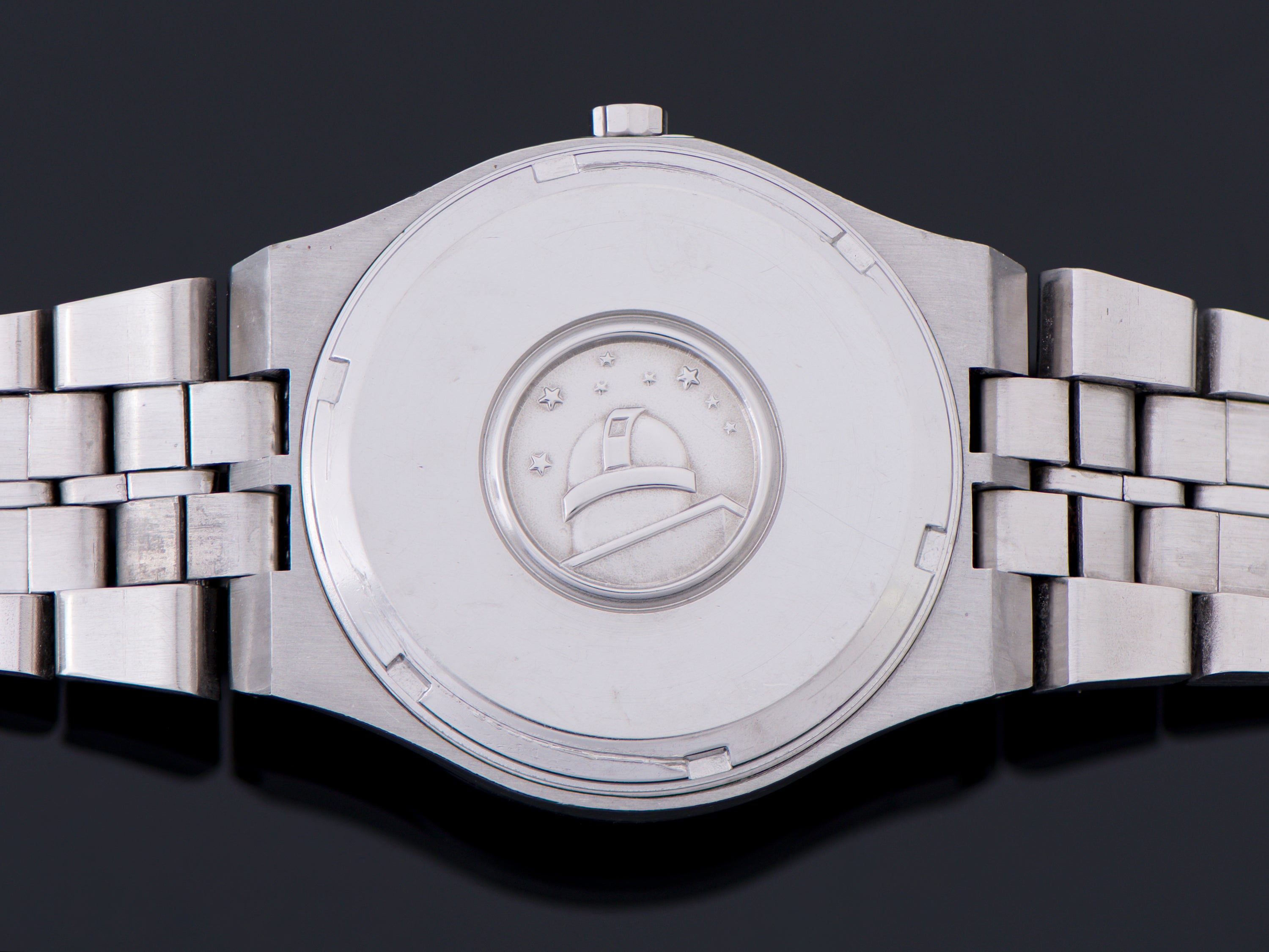 Omega Steel Constellation Chronometer f300 Tuning Fork Watch