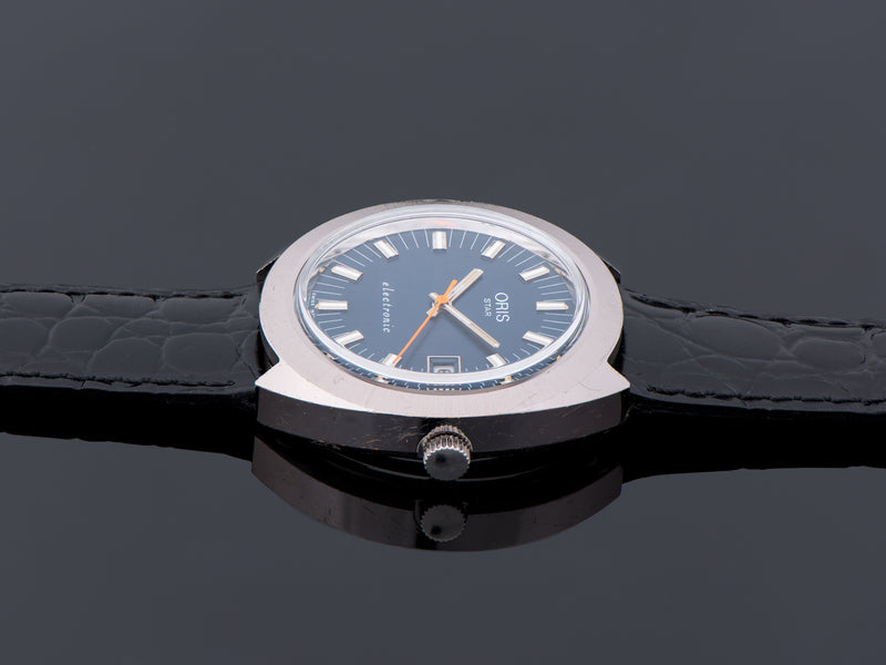 Oris Star Electronic Transistorized Watch Stainless Steel