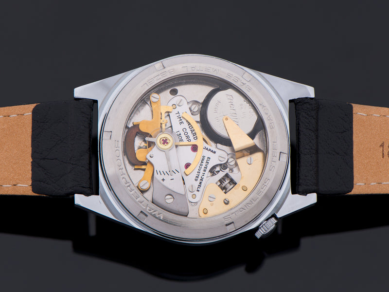 Vantage Electric 130E By Hamilton Clearview Watch Case Back