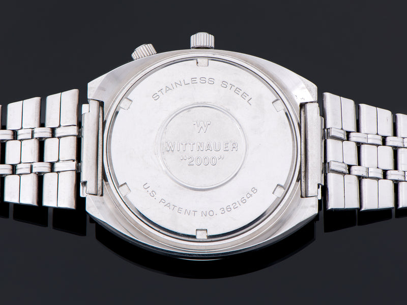 Wittnauer Automatic 2000 Calendar Watch Case Back