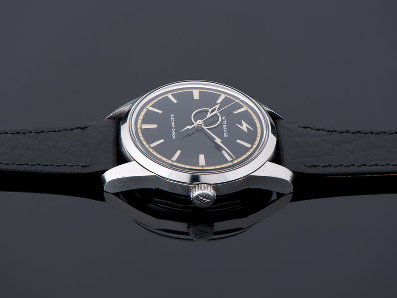Wittnauer Electro-Chron 4750 Black Dial Watch