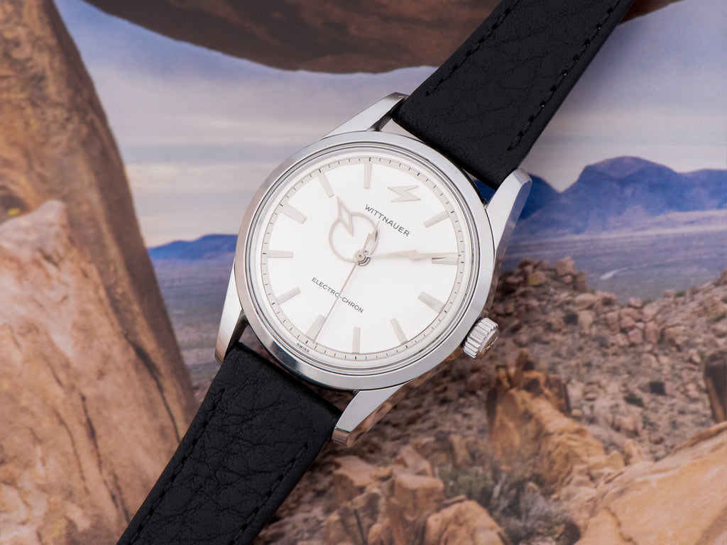 Wittnauer Electro-Chron Landeron 4750 Electric Watch display picture 2