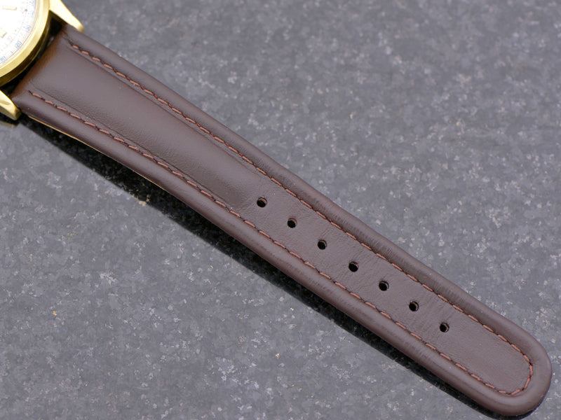 Brand New Genuine Leather Brown Band with matching Gold Tone Buckle