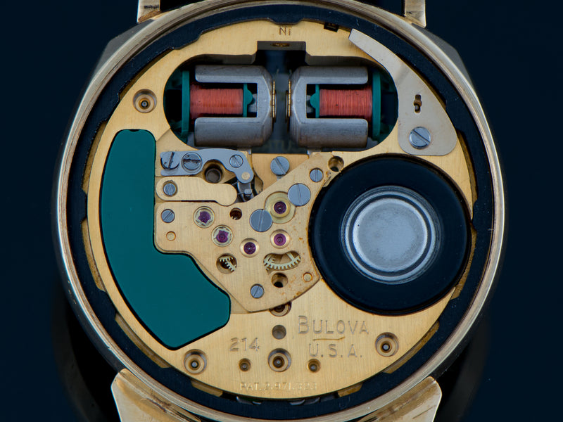 Bulova Accutron Alpha Spaceview Tuning Fork Watch Movement